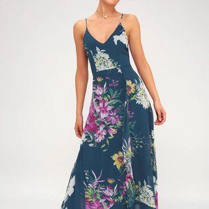 Lulu's Maxi Floral Dress
